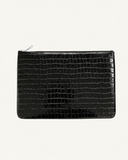 Croco Embossed Pouch